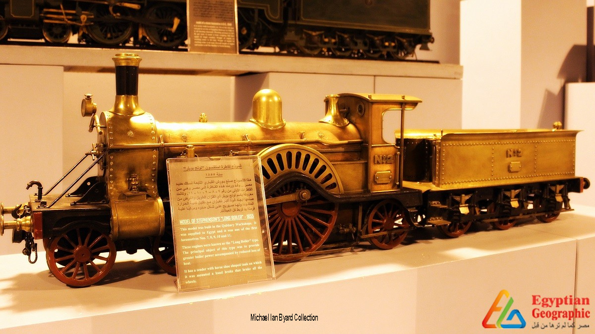 Model of Stephenson Railway Loco